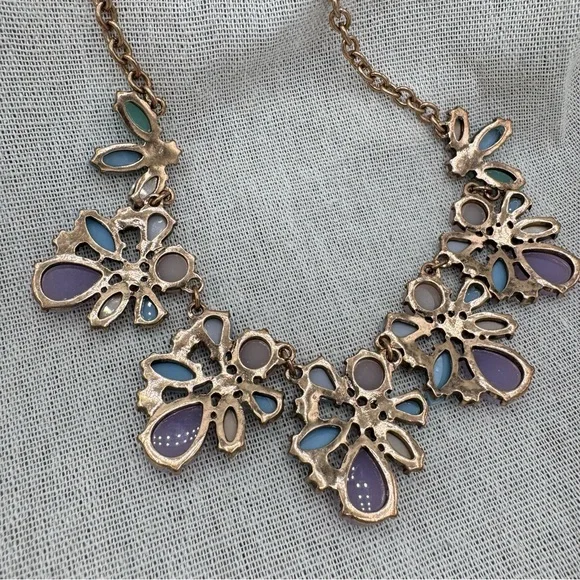 J. Crew Statement Necklace.  Charming Pastel Colors - Picture 7 of 7